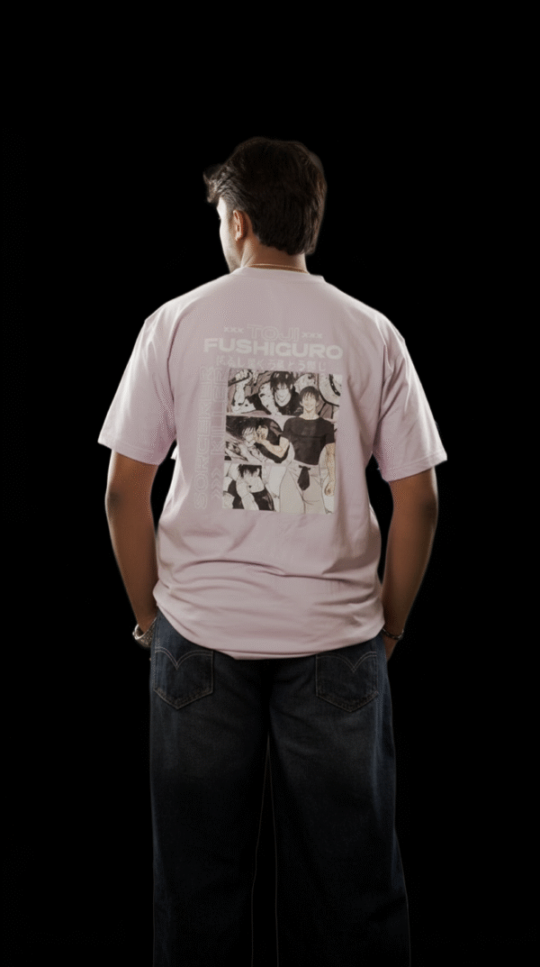 Devear's lavender Toji Fushiguro Oversized Tshirt